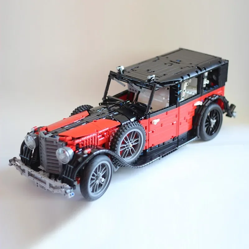 Nueva tecnología coches clásicos 770 Control remoto potencia Super coche de carreras modelo bloques de construcción juguetes niños regalos de cumpleaños