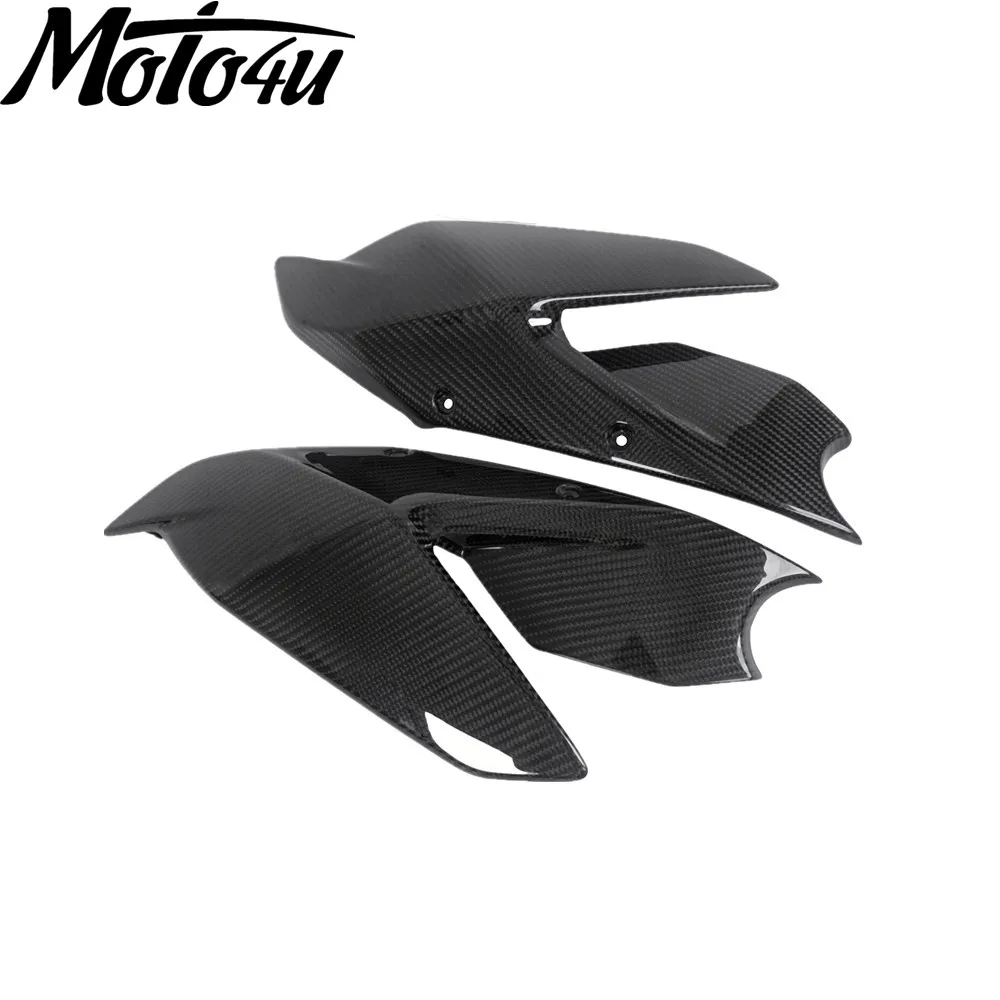 100% Carbon Fiber Motorcycle Side Upper Fairing Panel For Ducati Streetfighter V2 2021 2022 2023