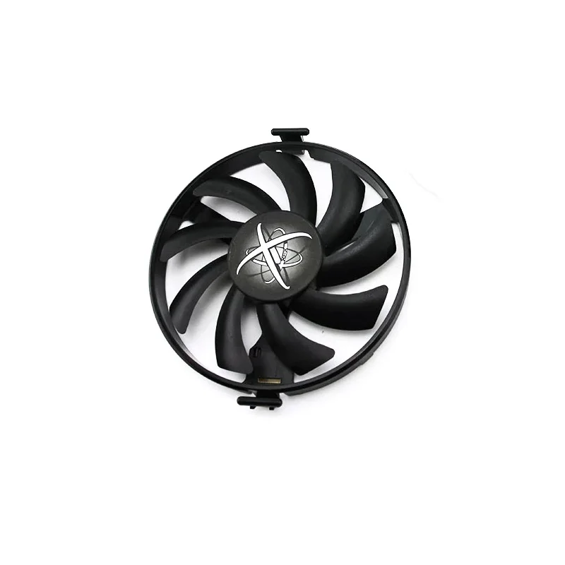 New FDC10U12S9-C 4PIN DC 12V 0.45A RX 570 580 GPU Fan for XFX AMD Radeon RX 480 470 570 580 470D RS Black Wolf Graphics Card view 2
