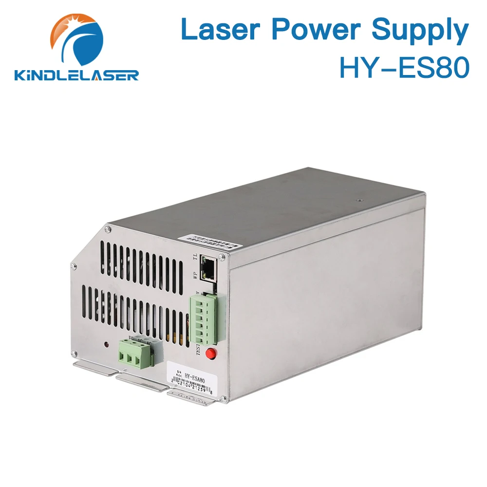 KINDLELASER 80-alimentazione elettrica del Laser di CO2 di 100W 80W HY-ES80 per la tagliatrice dell'incisione Laser di CO2 serie ES