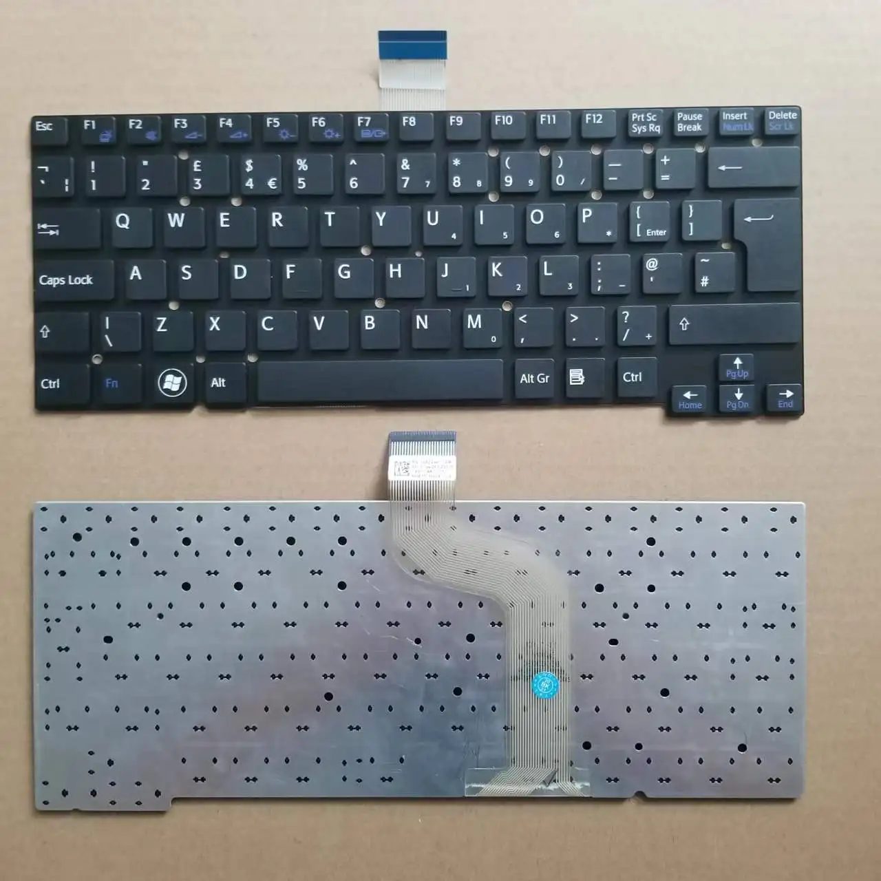 New For Sony VAIO Fit 13 SVT13 SVT1311 SVT1312 SVT1313 UK United Kingdom Laptop Keyboard Black Big Enter No Frame 149034411GB