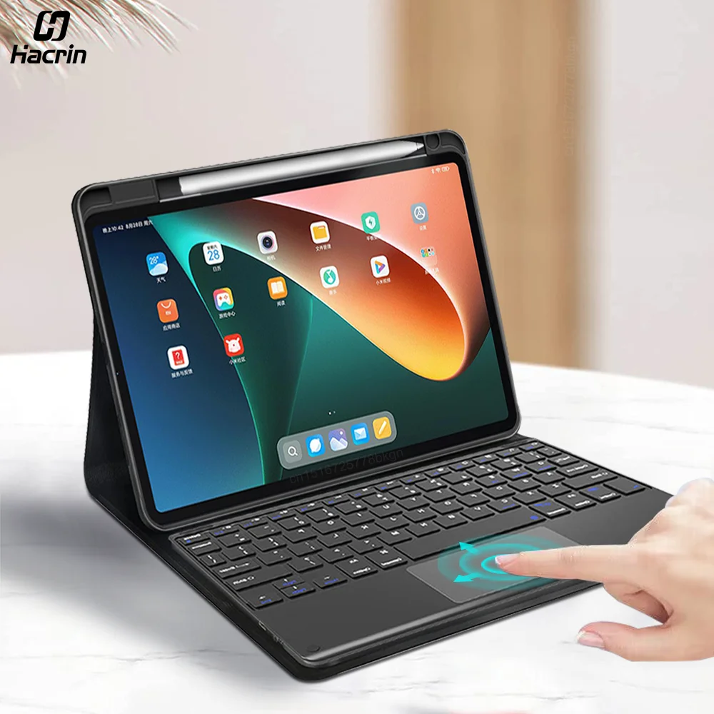 Keyboard Case for Xiaomi Mi Pad 6 Pro Keyboard Case For Redmi Pad SE 11 Inch 2023 Tablet Cover MiPad 5 Pro Case with Keyboard