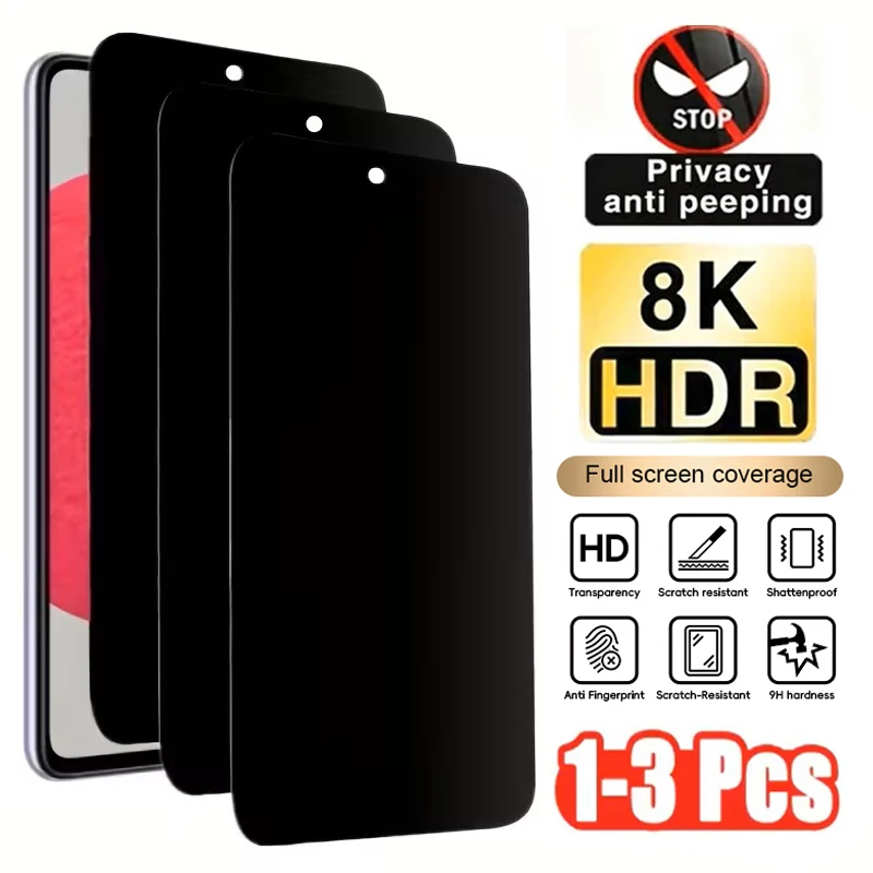 1-3Pcs Anti-Spy Scr…