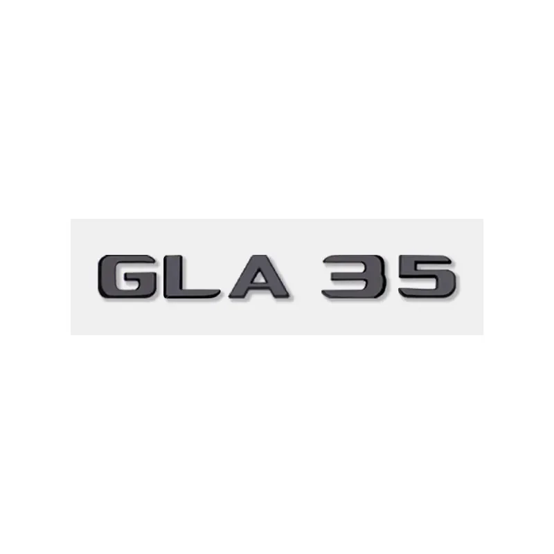 GLA35 GLA45 GLA180 GLA200 GLA250 رسالة سيارة ملصق لمرسيدس بنز GLA فئة تجديد التمهيد الخلفي شعار الجذع الإزاحة التسمية