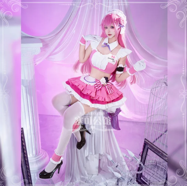 

NIKKE Dorothy Cosplay Costume Sexy Maid Dress Uniform for Women Lovely Halloween Party Role Play Outfit HERO Cos