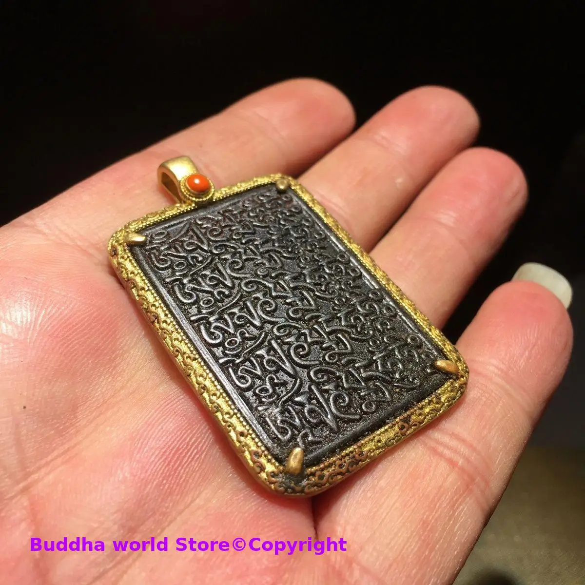 2026 Thailand Tibet Buddhist pocket efficacious divine Thogchag Buddha figure Mantra scripture Amulet Pendant safety good luck