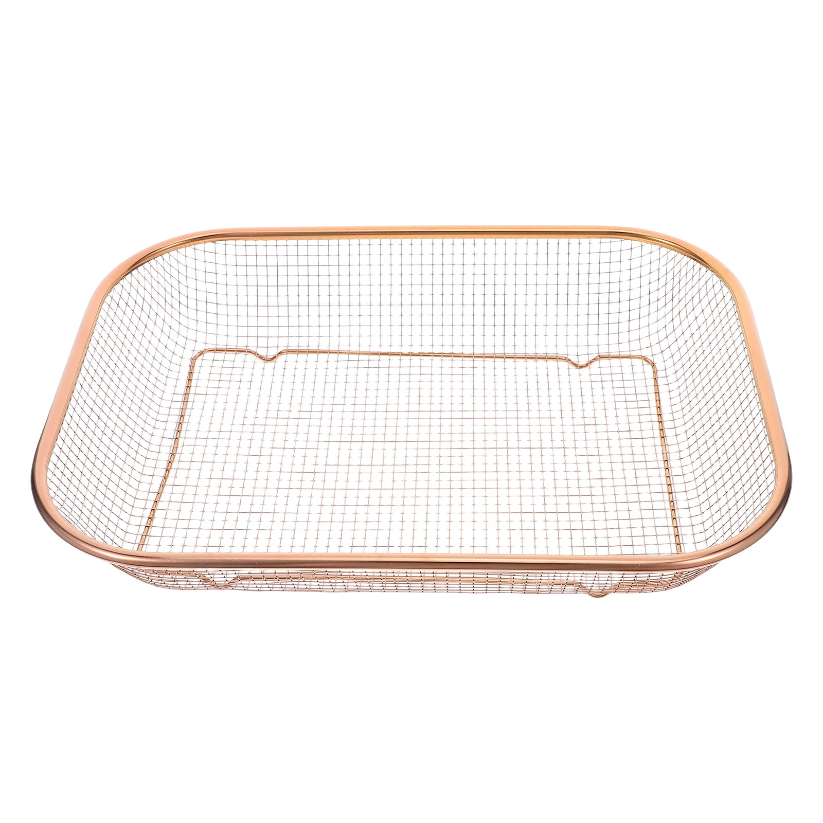 

Stainless Steel Drain Basket Kitchen Sink Draining Cutlery Holder Fine Mesh Drying Basket Multifunctional Dish Rack