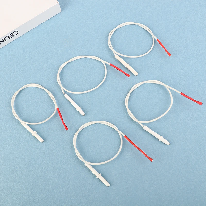 

18/20/24/26/28MM Line Gas Cooker Range Stove Spare Part Igniter Ceramic Electrode With Cable Rod Ceramic Gas Cooker Accessories