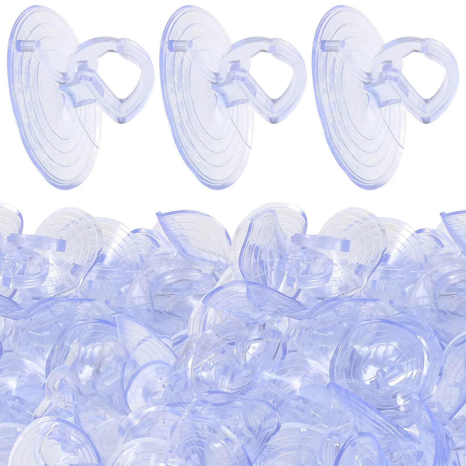 

100pcs Sunshade Cups 3.5Cm Strong Adhesive Holder For Car Window Glass Auto Visor Organizer Suction Cup For Automotive Visor