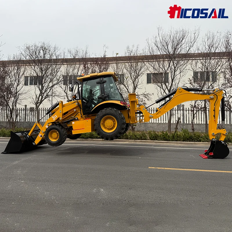 

Smooth-Operating Mini Loader Small Double-Ended Backhoe for Construction Sites and Mining