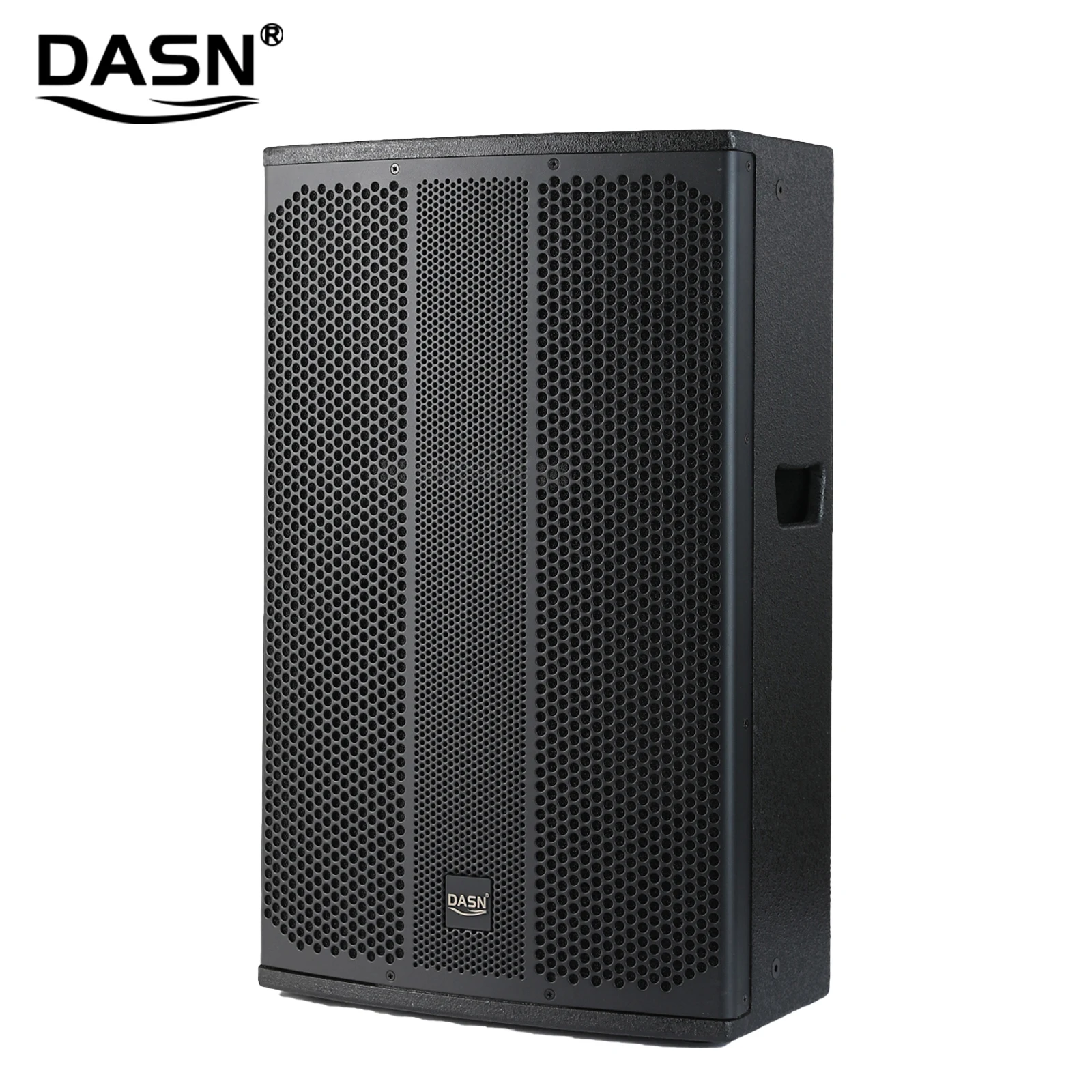 DASN H15 15'' Inch 500W RMS Professional Speaker Home Stage DJ Passive Full Frequency Wooden Cabinet Speakers Sound System