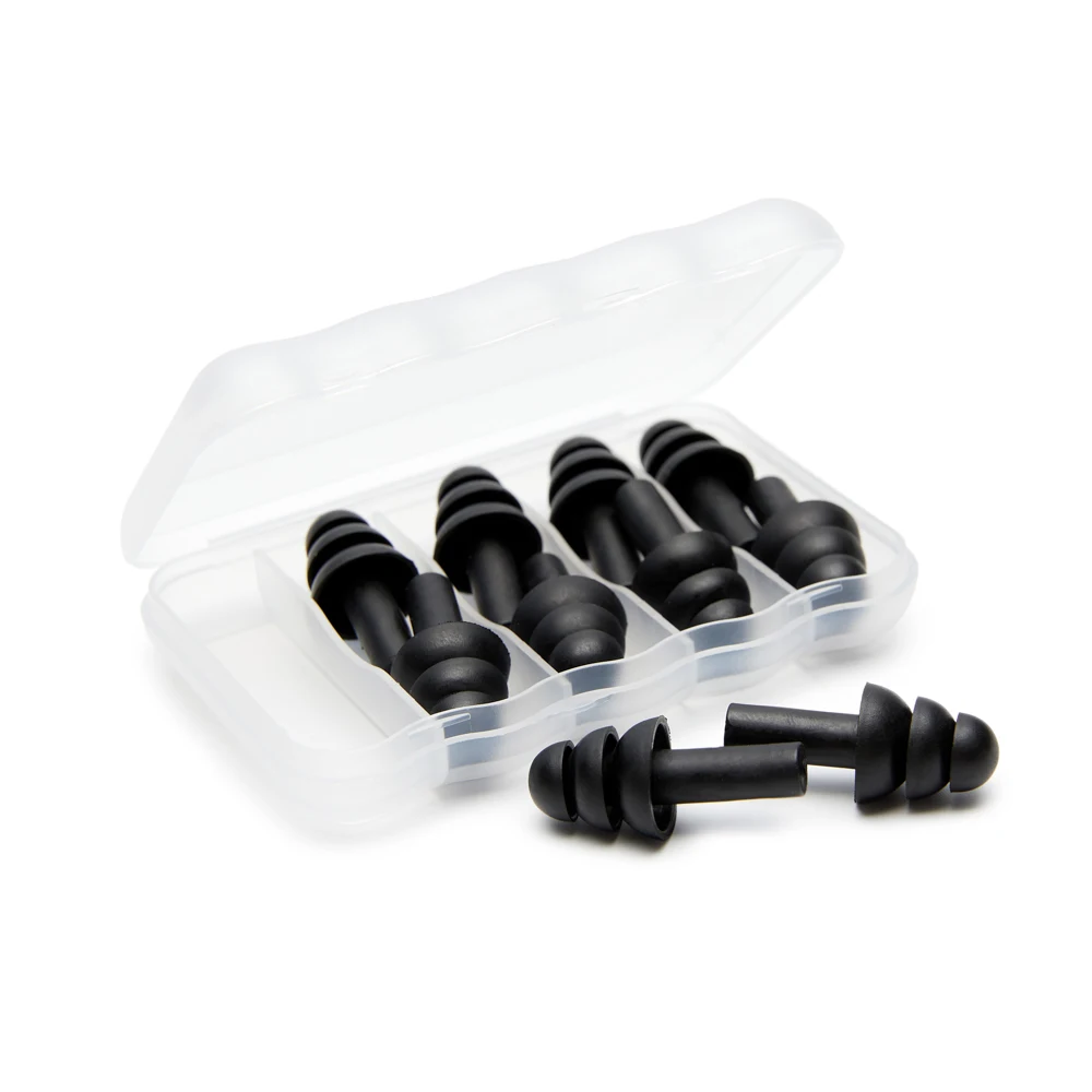 5Pairs Soundproof Earplugs 3 Layer Silicone Earplugs Waterproof Swimming Ear Plugs for Sleeping Noise Reduction Ear Protector image 2