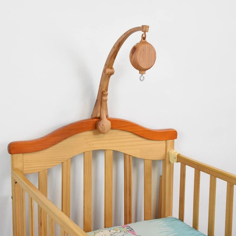 Baby Crib Bell Electric Musical Hanging Toy Sleeping Accessory Infant Bed Decoration For Kids Toy