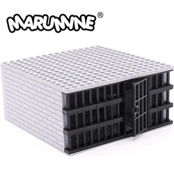 MARUMINE MOC Building Blocks Military SWAT Police Prison Model Set DIY Assembled Construction Toys Creative Gift for Kids Adults
