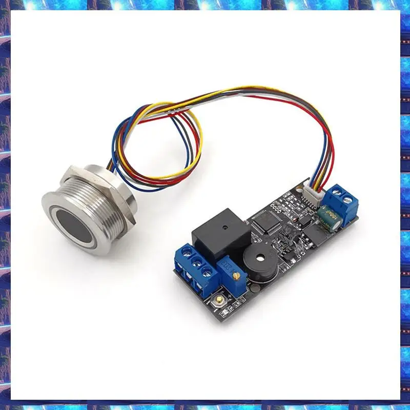 

Плата контроллера отпечатков пальцев K202 + R503 2025 Плата управления отпечатками пальцев K202 + модуль отпечатков пальцев R503, K202 + R503 Контроль отпечатков пальцев