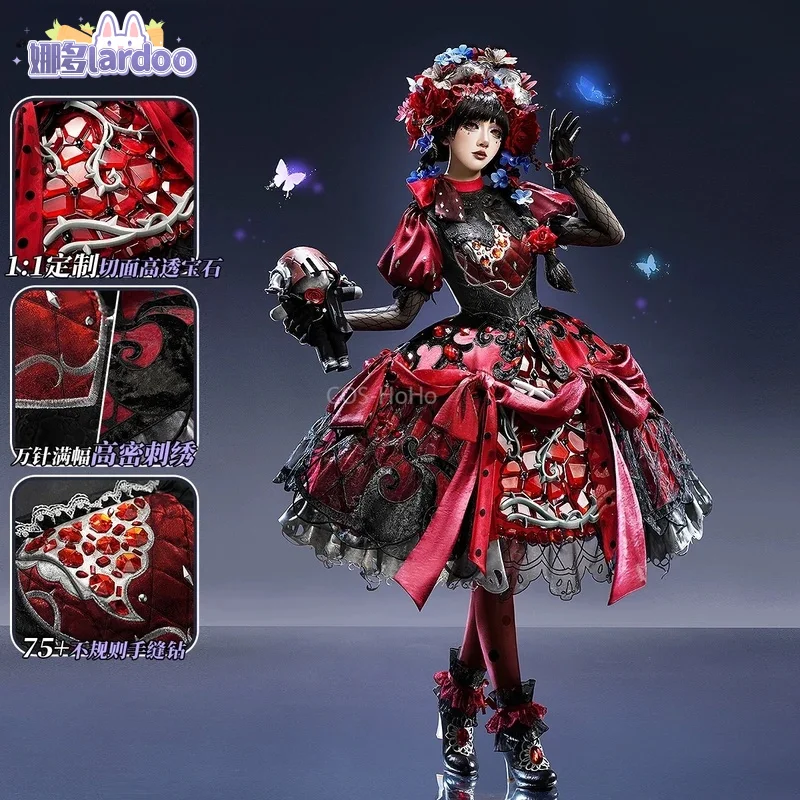 الهوية الخامس أليس ديروس فتاة صغيرة ملكة جمال طبق الرمان لعبة البدلة فستان رائع موحدة تأثيري حلي هالوين #3