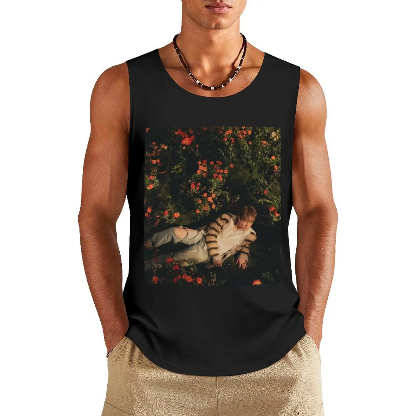

Onew Circle Teaser 5 Tank Top Men's summer clothes 2025 quick-drying t-shirt T-shirt male Men's sleeveless t-shirt