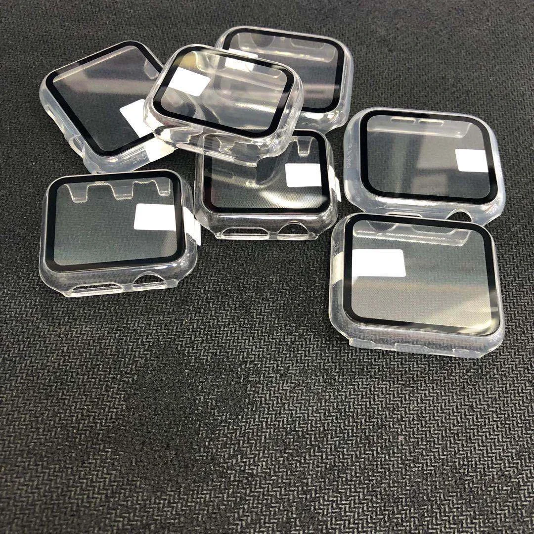 НОВЫЕ цвета, закаленное стекло + чехол для Apple Watch series 10, 42 мм, 46 мм, матовый жесткий бампер для ПК, защитный чехол для экрана iWatch 10