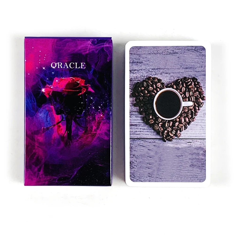 Nuevas cartas de oráculo A 53 exquisitas edición de adivinación de oráculo baraja Borad juegos perfecta fecha noche romántica Día de San Valentín