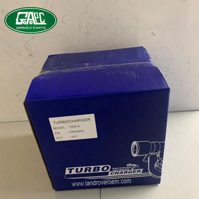 2.5 TDI 300 TDI Turbocharger ERR4802 ERR4893 452055-4 452055-0007 172-00210 333714 452055-0004 911645 124751 GL0343 for Defender