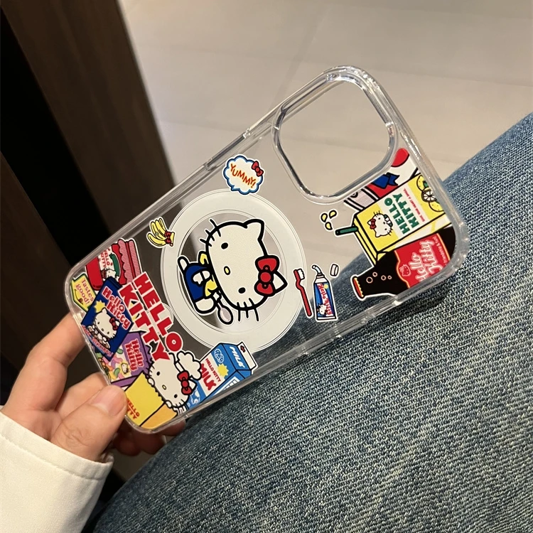 Прозрачный магнитный чехол Magsafe для iPhone 11 12Pro 13Pro Max 14 plus 15 16 e 17, противоударный чехол для беспроводной зарядки