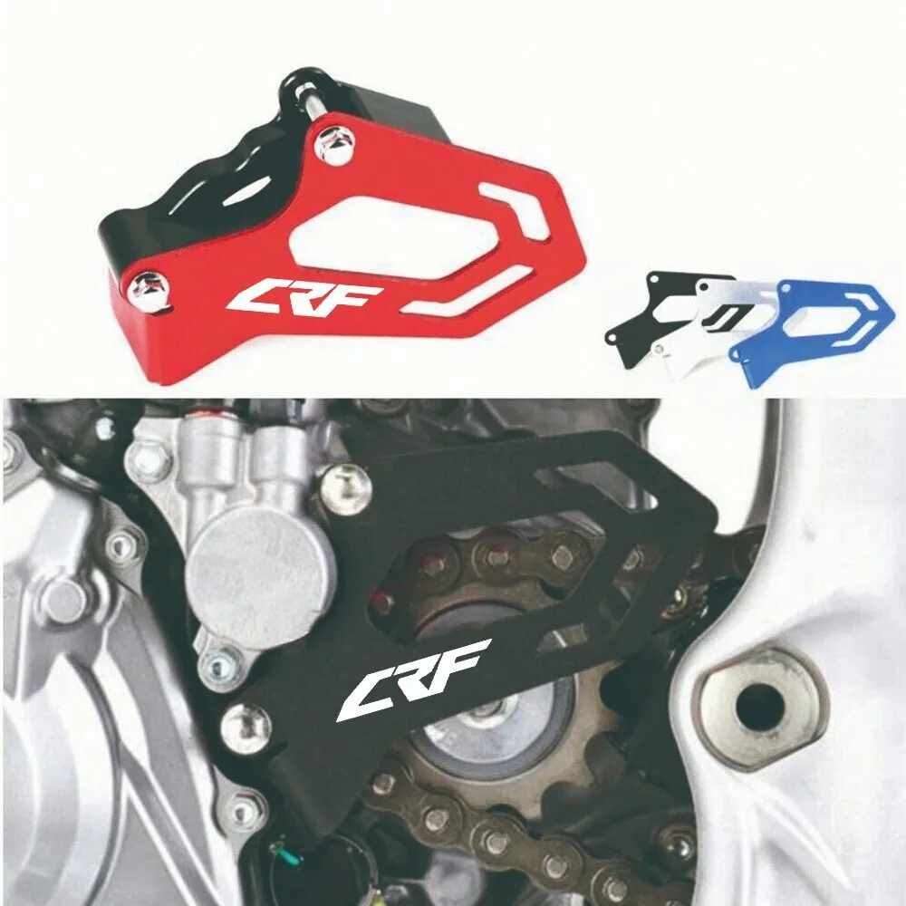 

CRF LOGO Front Sprocket Guard Case Saver Cover For HONDA CRF CRF450R CRF450RX CRF450RWE 2021+