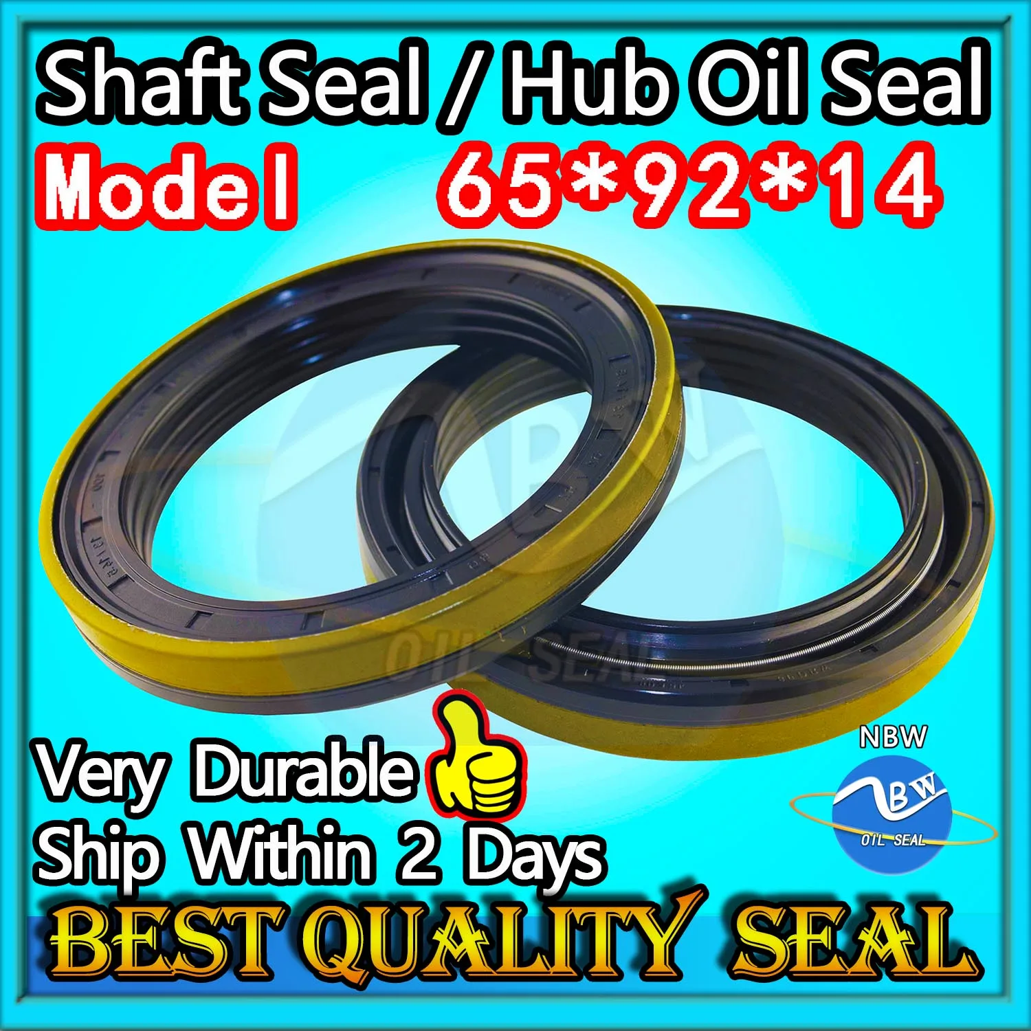 Hub Oil Seal 65*92*14 For Tractor Cat Shaft Cassette Sealing Combined 65X92X14 12001903B 12018849B 12001903 12018849 Gearbox