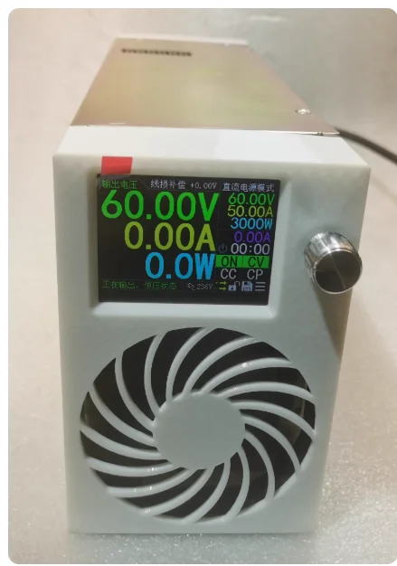 

ZXD2400 Modified 0-120V 0-25A 0-60V 0-50A Adjustable Power Supply Including Input Power Cable/Including Output Clamp Cable