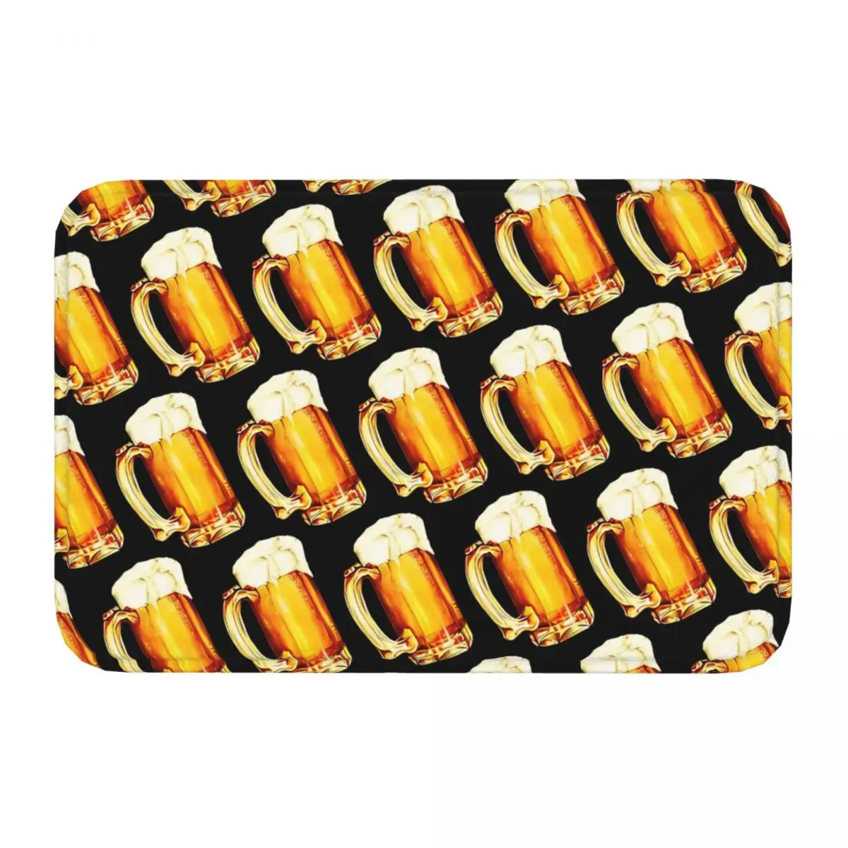 Bier Pattern Meme Y2K Non-slip Doormat Carpet Living Room Kitchen Mat Welcome Indoor Pattern