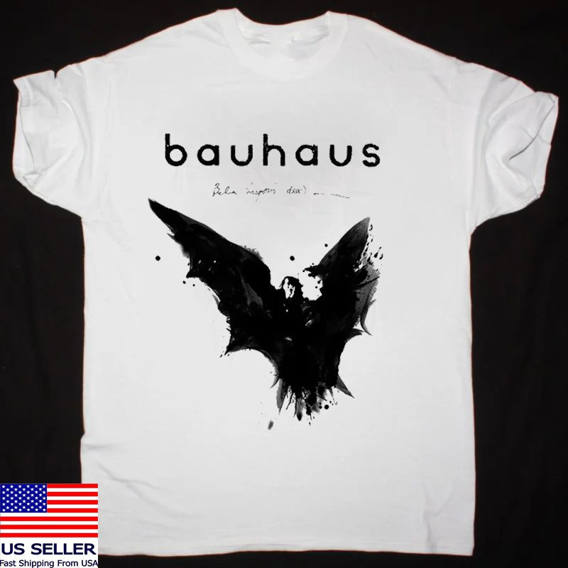 Bauhaus Band Bela Lugosi's Dead White T Shirt Full Size S-5XL FH03