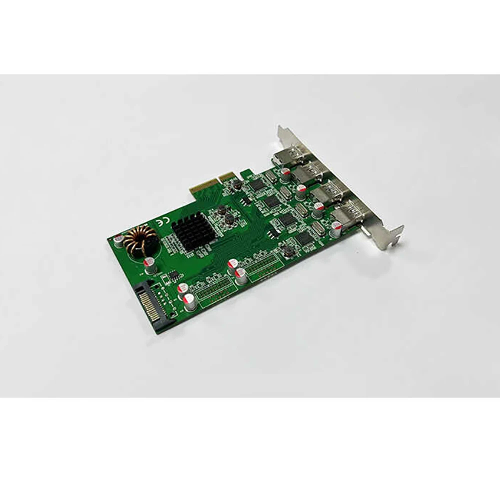 PCIE-USB3-04 PCI-E Perfect Tested USB3.0 Card