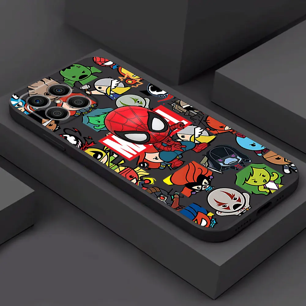 Cartoon Marvel Groot Spiderman Case for Honor Magic5 Lite 70 X8a 90 Pro X9a X6a X8 X6 X7 8X Magic5 Silicone Cover