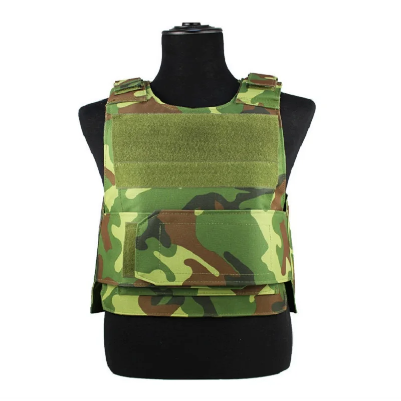 High Quality Tactical Army Vest Down Body Armor Plate Tactical Airsoft Carrier Vest CP Camo Hunting Police Combat Cs Clothes