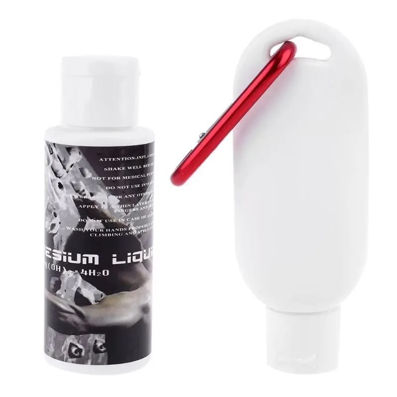 1 Bottle 50ml Liquid Chalk Sports Magnesium Powder Fitness Weight Lifting Anti Slip Cream