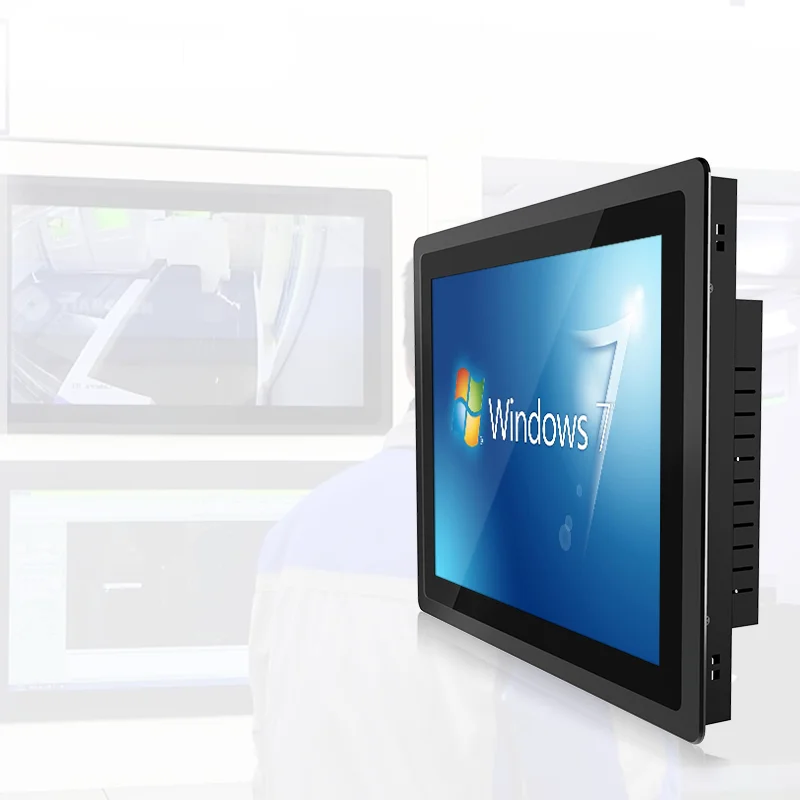 

Resistive Touch Pc Computer Win10 Celeron J1900 4G+64G Ip65 Waterproof industrial display monitor hmi touch screen panel