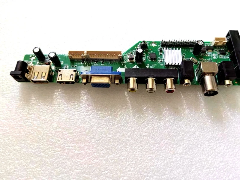 Imagem -03 - Sinal Digital Dvb-c Dvb-t2 Dvb-t Kit para Ltm200kt03 Lcd tv Controlador Placa Lua63a82 3663