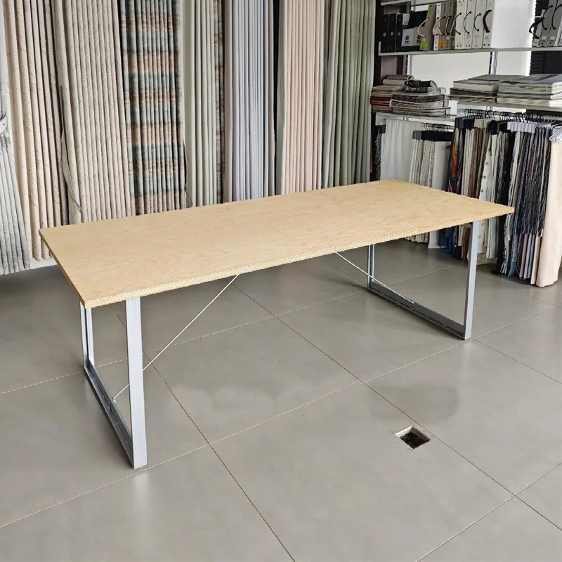 

Rectangular Ocean Board Conference Table New Chinese Style Large Desk Workstation Office Table Meeting