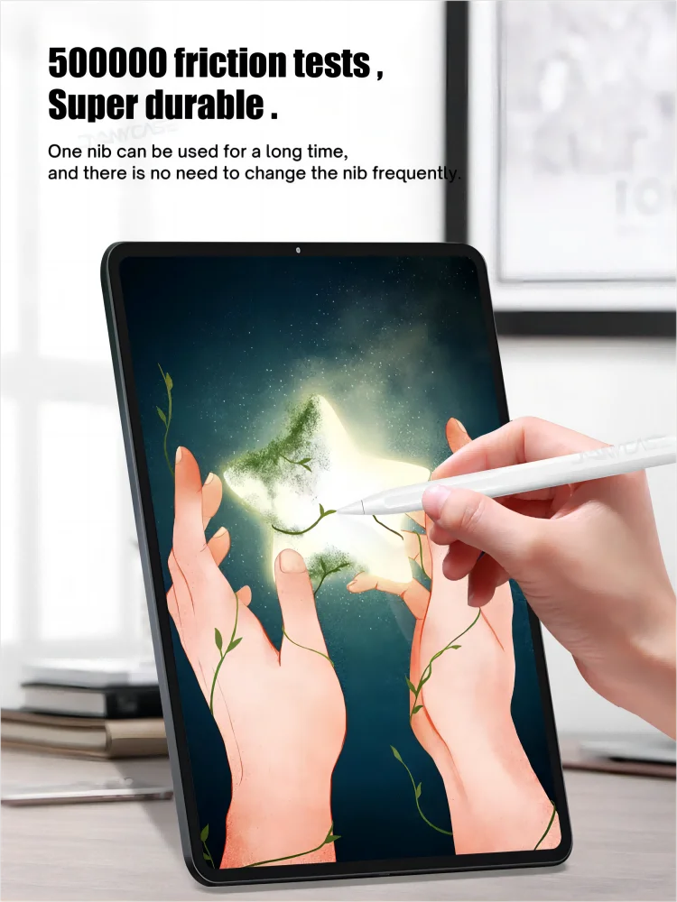 Nowa końcówka do Apple Pencil, wymienna końcówka do Apple Pencil 1. i 2. generacji, końcówka zamienna do ołówka 1. i 2. generacji, 2H 2B 4.0, przezroczysta końcówka — zdjęcie produktu 7