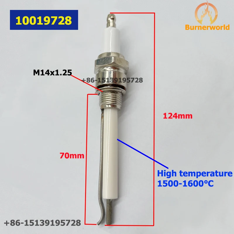 

Eclipse10019728 Электрод зажигания Промышленные печи Игла зажигания Высоковольтный ионный зонд Воспламенитель бытового котла