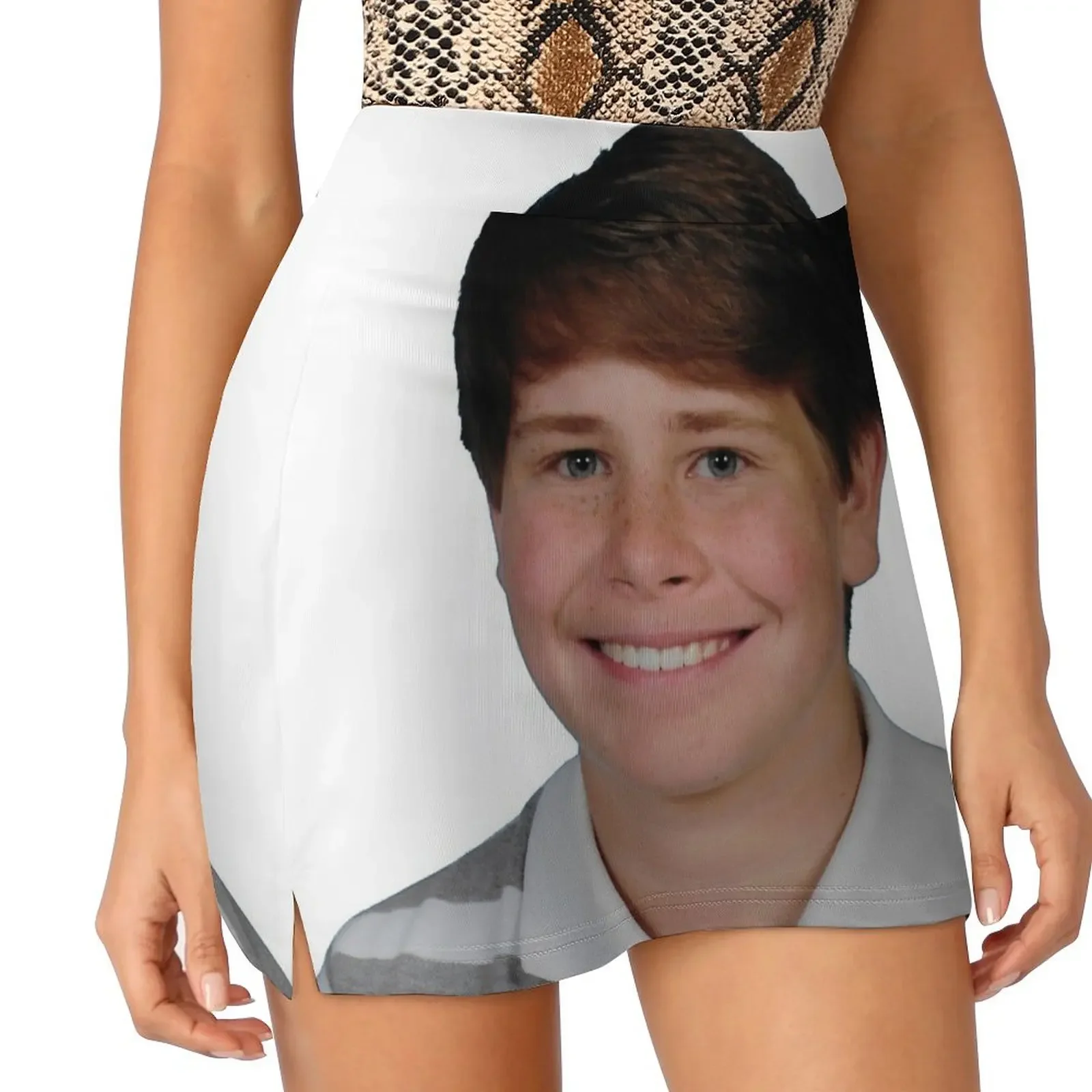 

Cole Cordle: Smug Hi-Def Mini Skirt clothes for woman short skirt Summer dress