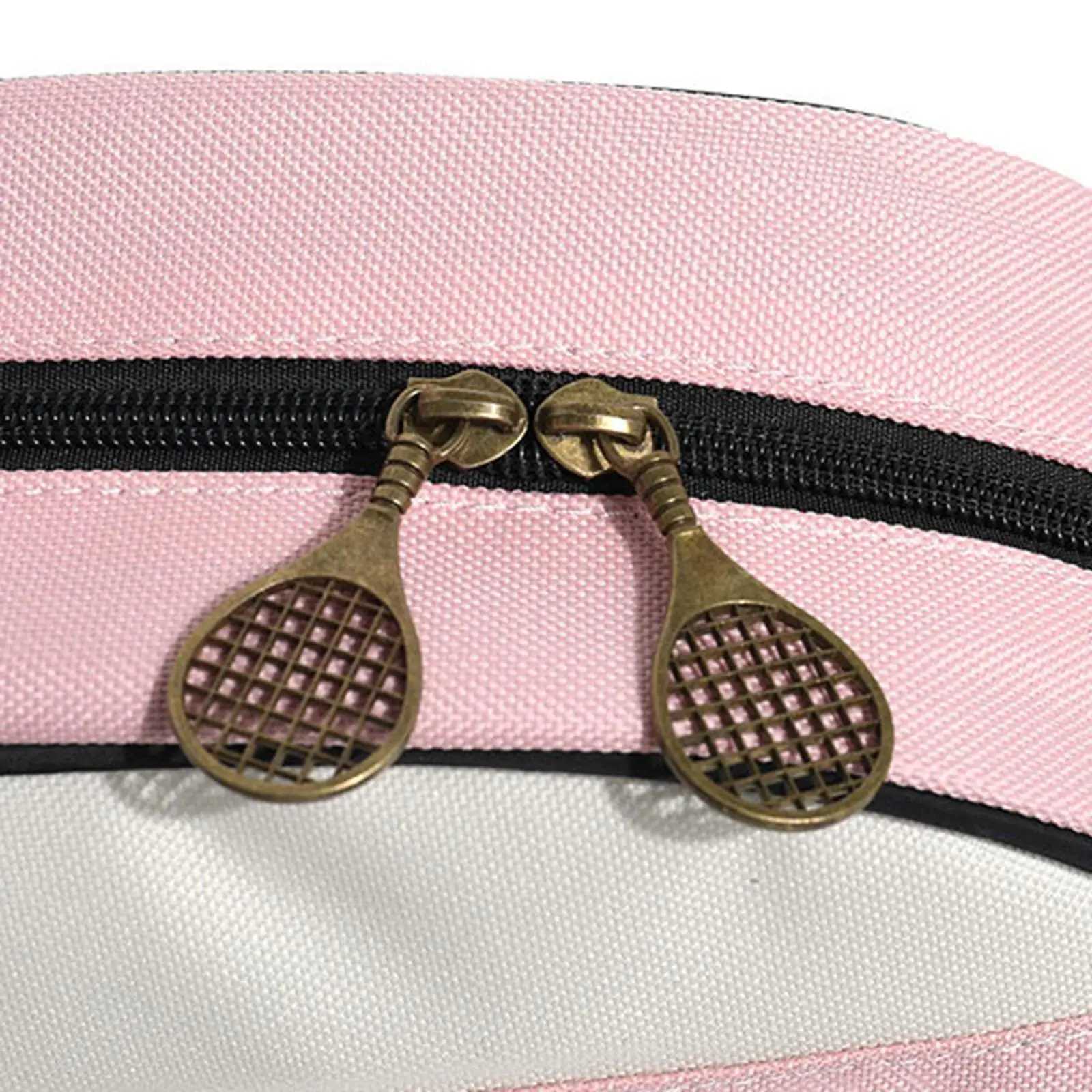

Badminton Racquet Bag Multifunctional Portable with Adjustable Shoulder Strap Waterproof Racket Cover Bag for Tennis Enthusiasts