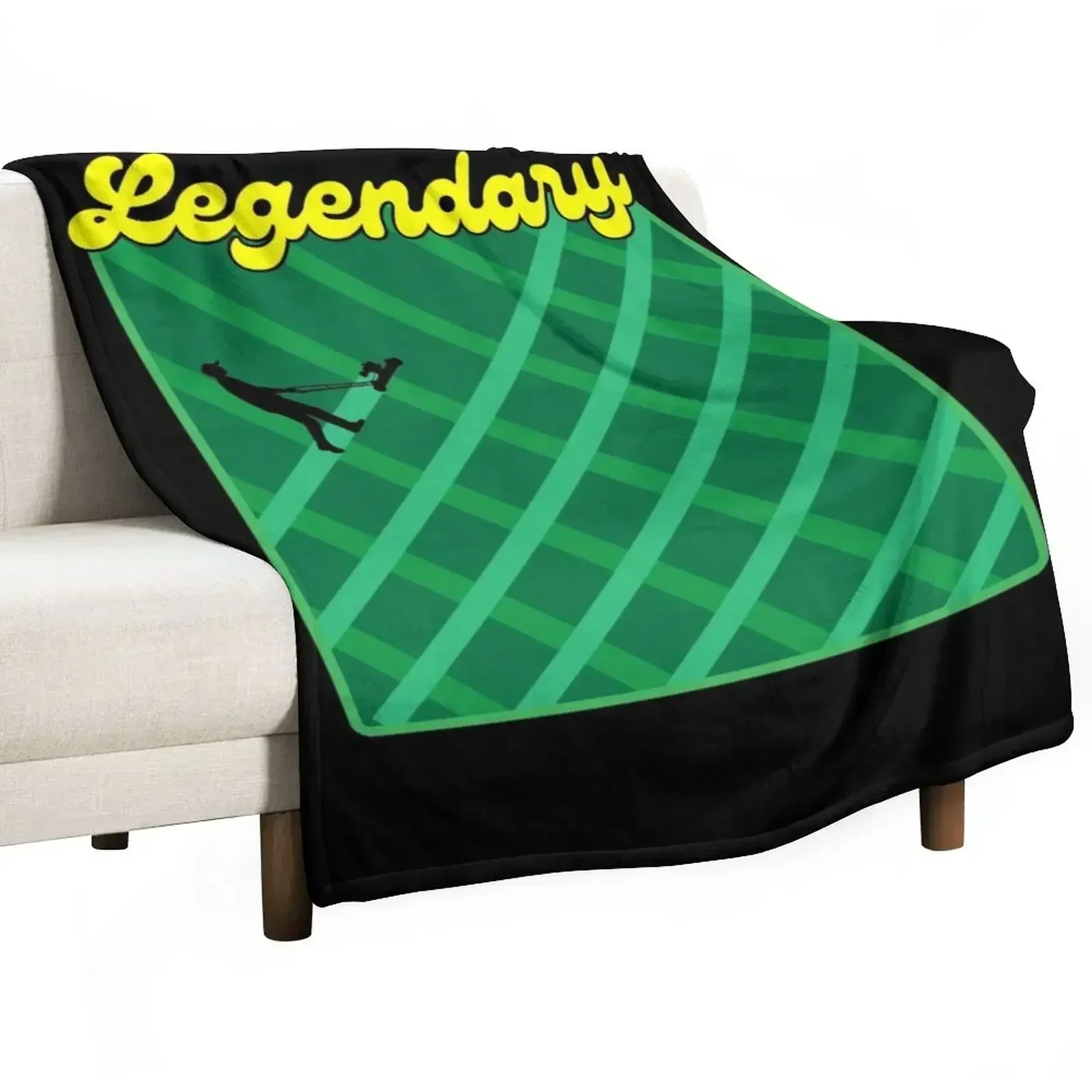 Legendary Lawn Mower Grass Dad Funny Throw Blanket Kid'S for babies Sofa Thermal Bed linens Blankets