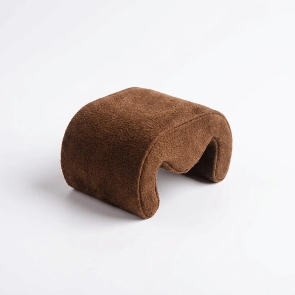 

Soft Suede Watches Storage Pillow Multi Functional Velvet Material Wristwatch Cushion Display Function Durable