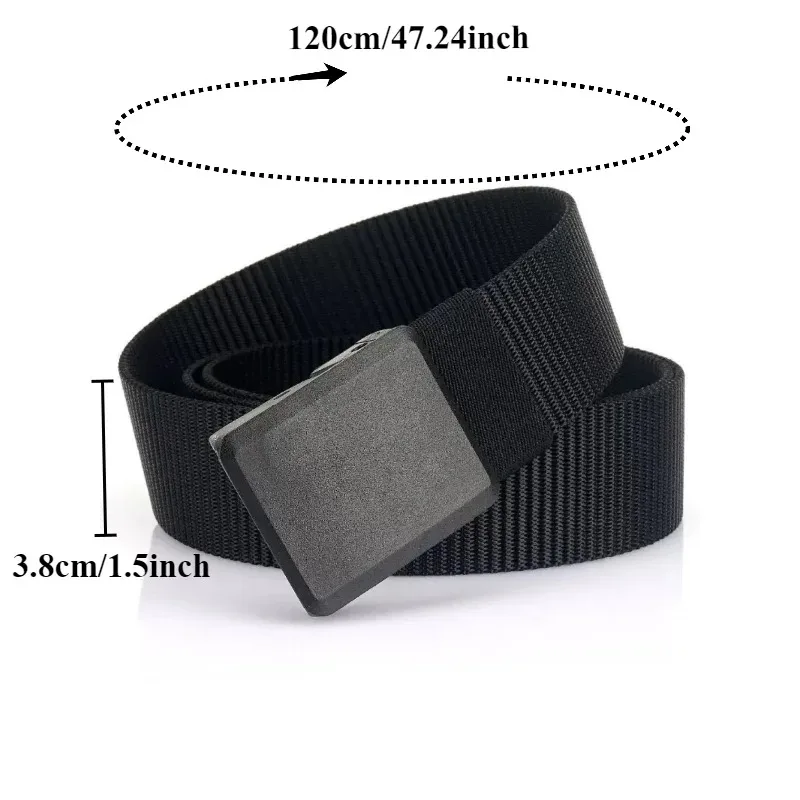 Minimalist Automatic Buckle Belt - Outdoor Hunting & Sports Multifunctional Tactical Belt - High-Quality Durable Men's Belt