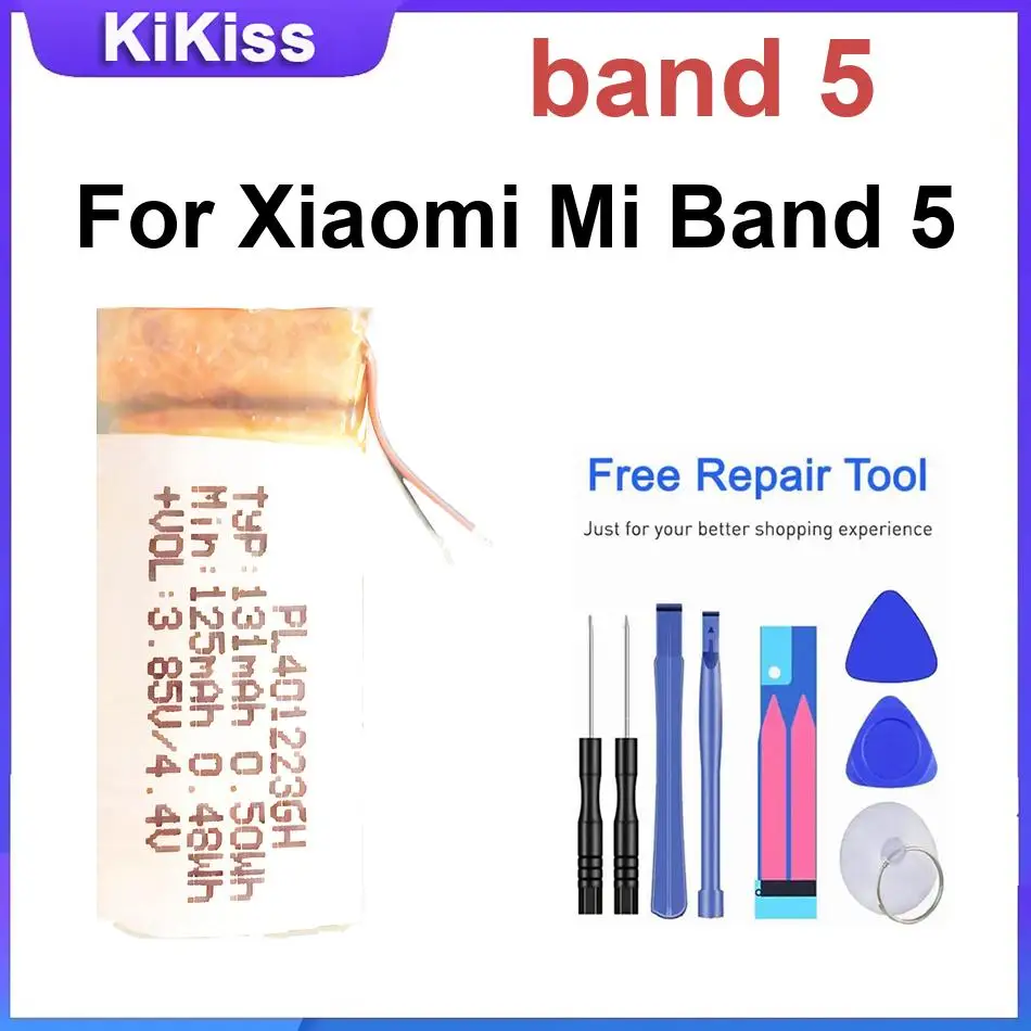 Li-ion Polymer Batteries band 5  For Xiaomi Mi Band 5 Band5