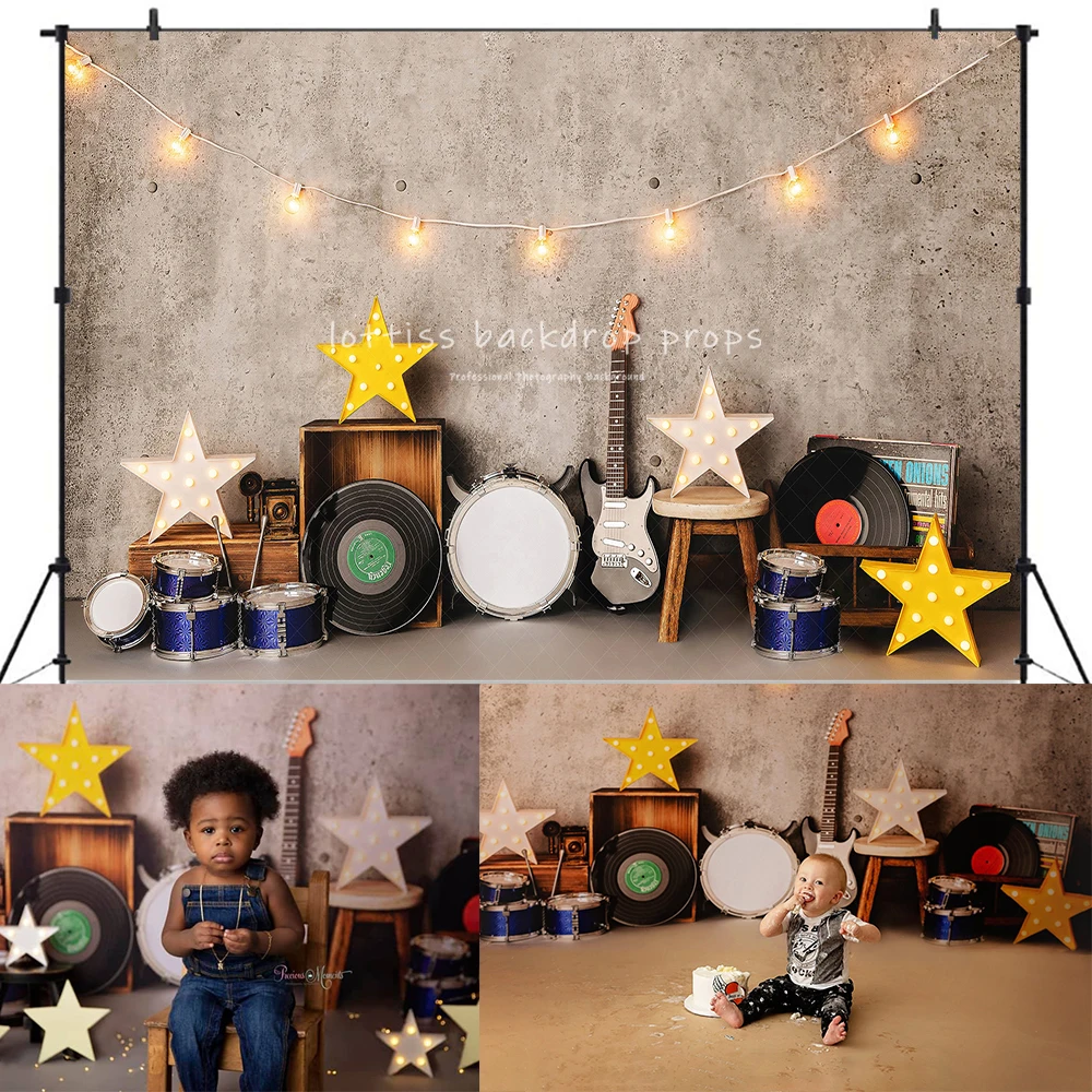 Boy Boho Rainbow Photography Backdrops Birthday Boy Kids Cake Smash Photocall Balloons Backgrounds