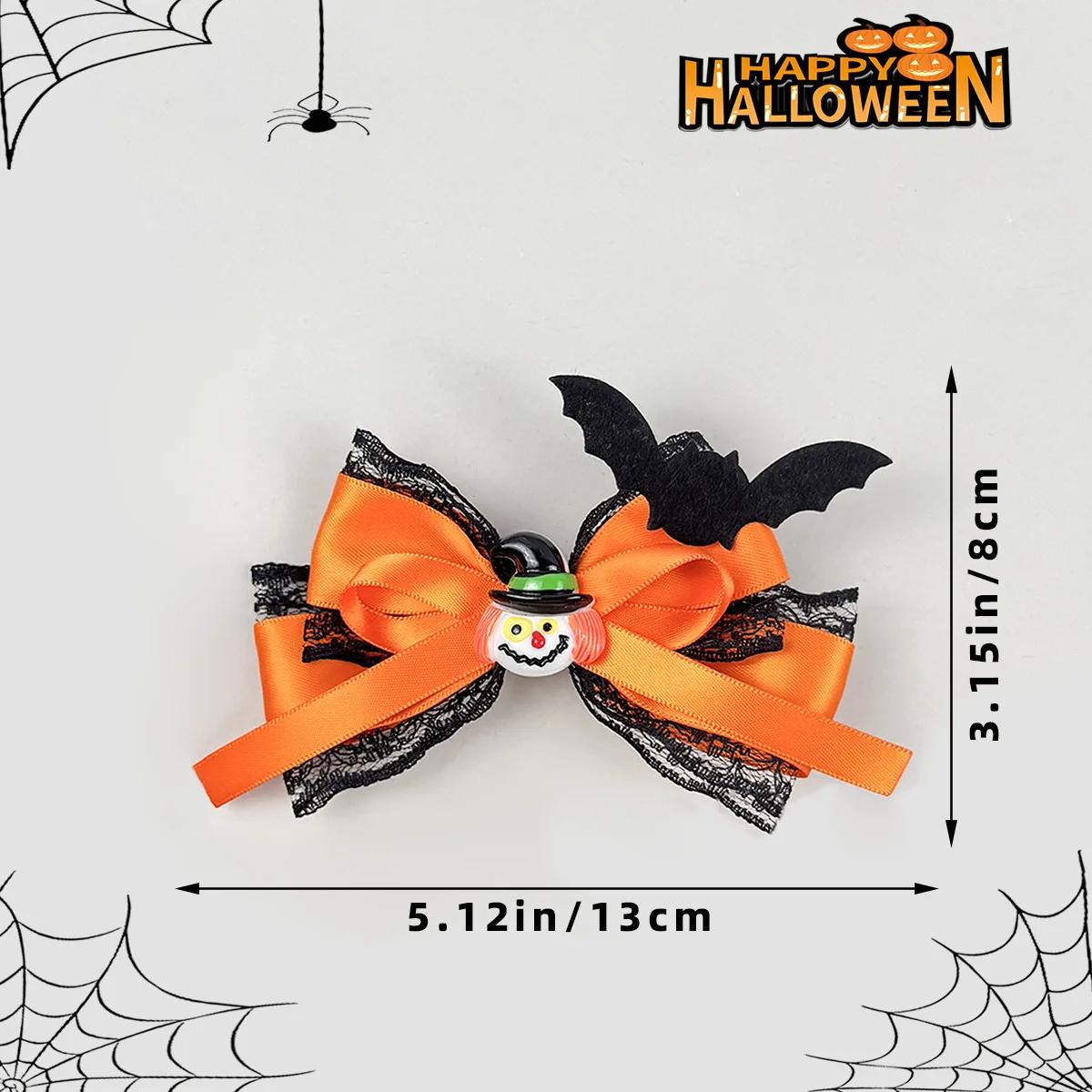 30 szt. Długie spinki do włosów z kokardkami i frędzlami, zestaw hurtowy, ozdoby na głowę na Halloween, wsuwki dla kobiet i dziewcząt, akcesoria do włosów w stylu Lolita