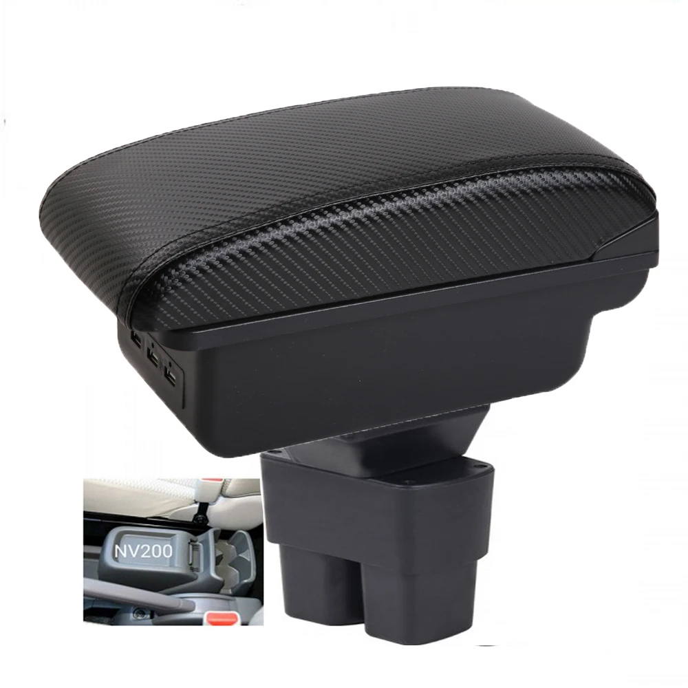 Nissan NV200 Evalia Armsteunbox middenconsole opbergkoffer bestuurder elleboogsteun rustarm