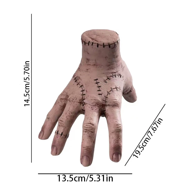 Halloween cosplay As Adams' Terrifying Prank, Scary Ghost Hands, Broken Hands, Halloween Party Costumes And Props