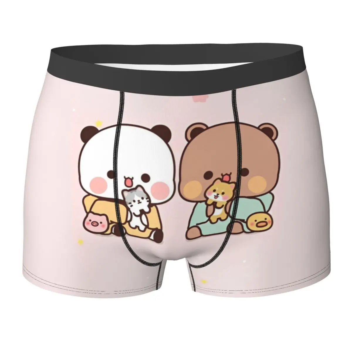 

Bubu And Dudu Underwear Printing Trunk High Quality Men Panties Breathable Boxer Brief Gift